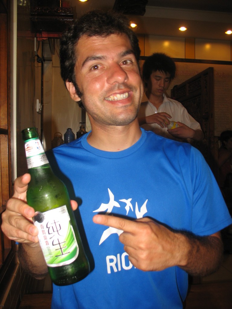 Cerveja Tsingtao recomenda-se